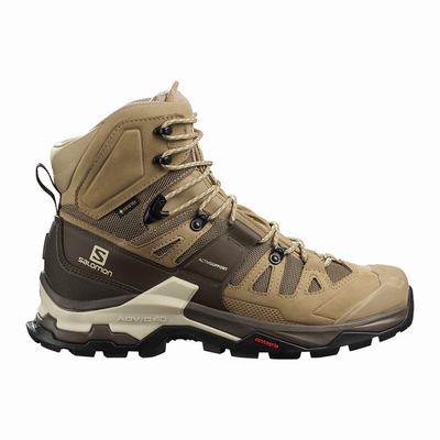 Férfi Salomon QUEST 4 GORE-TEX Túrabakancs SA7531068 Barna